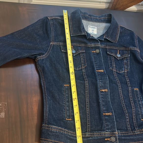 Old Navy Denim Jean Jacket Women Size L - Picture 13 of 13